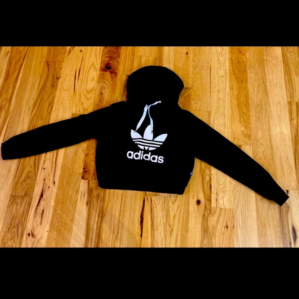 Adidas Cropped Hoodie